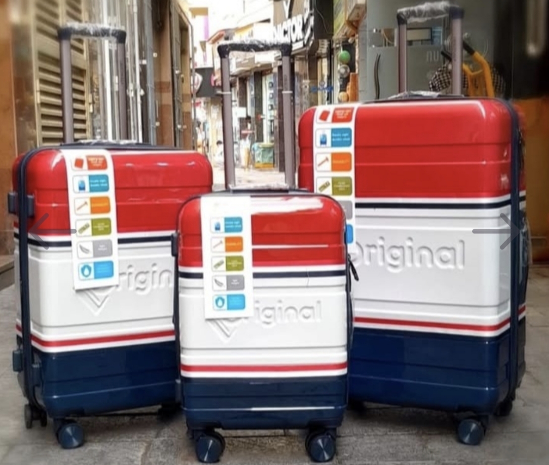 تصویر چمدان آبرنگی فالکون 